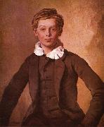 Ferdinand von Rayski Portrat des Hans Haubold Graf von Einsiedel oil painting reproduction